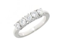 Anillo Mirco Visconti Mujer Vera  in Oro blanco Diamante 0.73 Ct U107/25 - U107/25